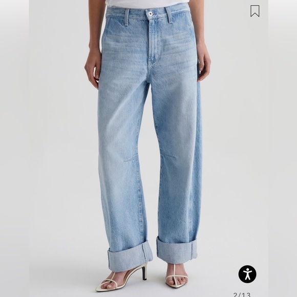 Ag Adriano Goldschmied Denim - AG Light Blue Mercer Trouser Jean